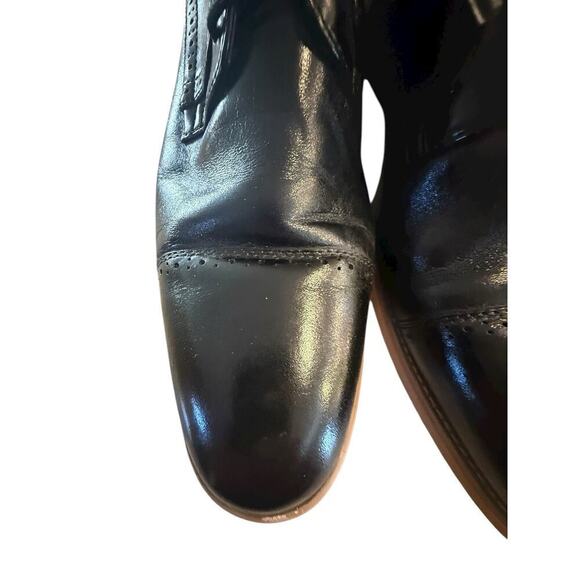 Stacy Adams Men’s Black Leather Cap Toe Oxford Dress Shoes Size 10.5M main image 8